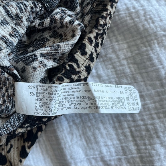 Zara Animal Print Midi Dress Size L Ref 5643324 - Picture 13 of 16